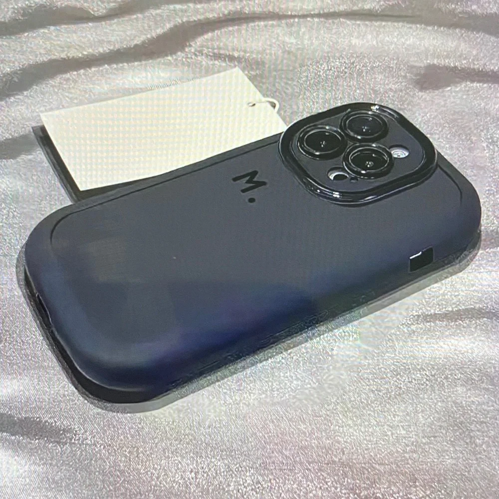 Black Phone Case with Camera Protection